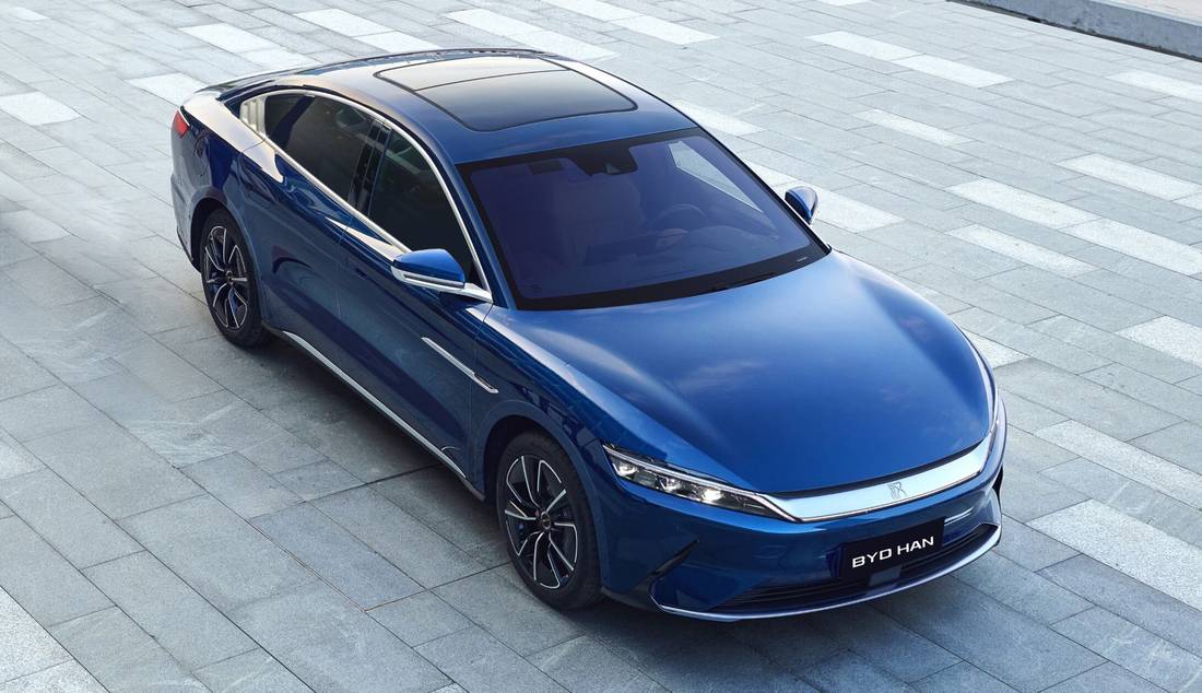 BYD Han Frente Alto