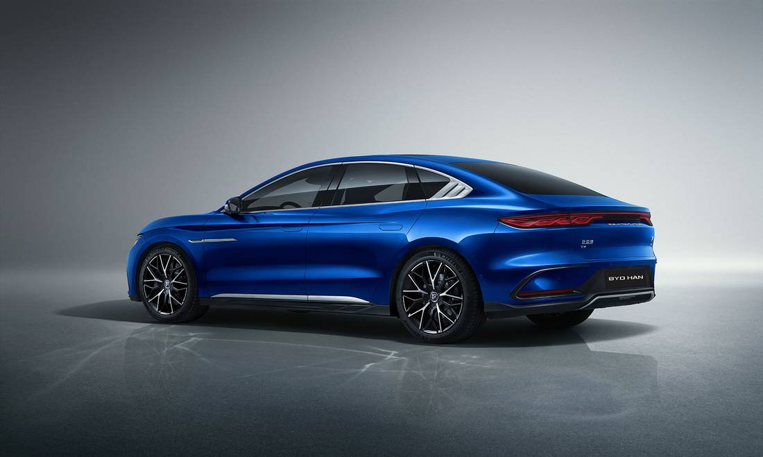 BYD Han Traseira