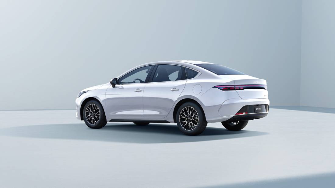 BYD King White Traseira
