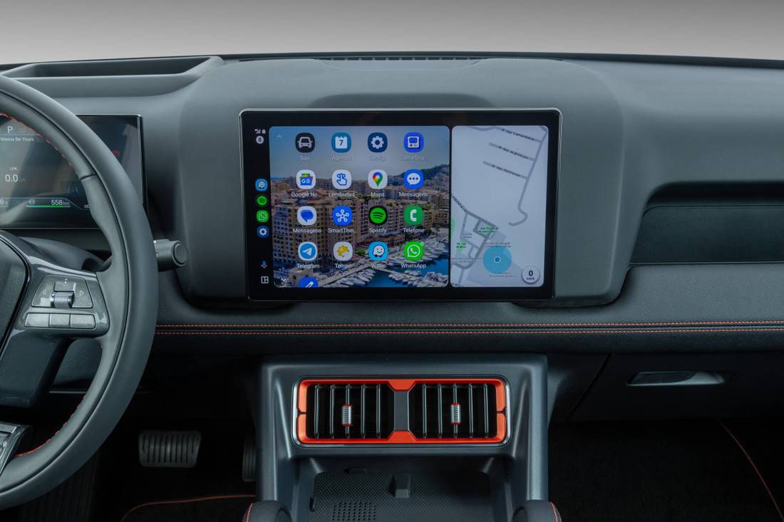 BYD Shark Painel Detalhe