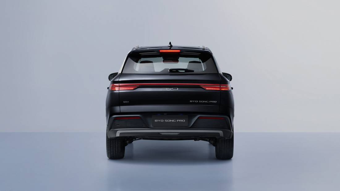 Song Pro Black Traseira