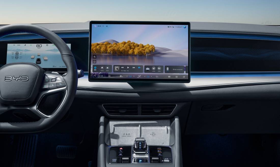 Sealion 7 Interior Display